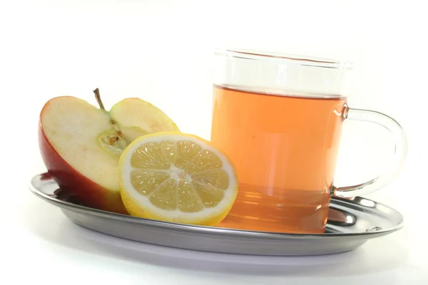 Chá de maçã-limão — Fotografia de Stock