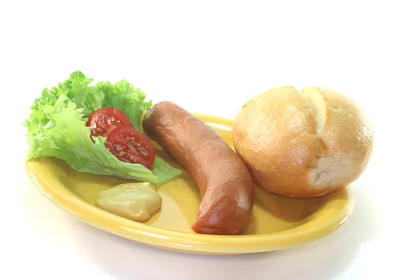 Frankfurter ковбас — стокове фото