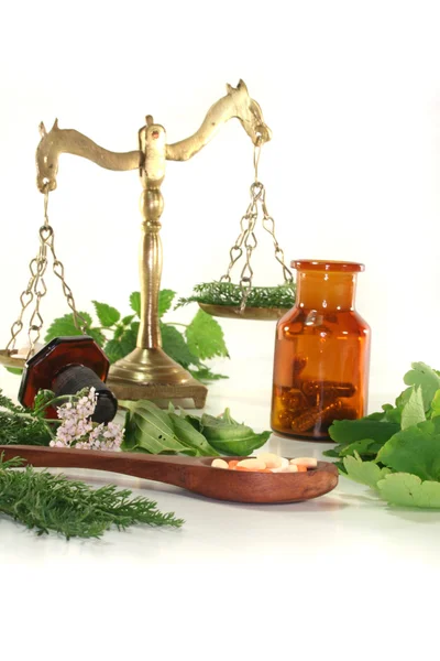 Homeopati – stockfoto