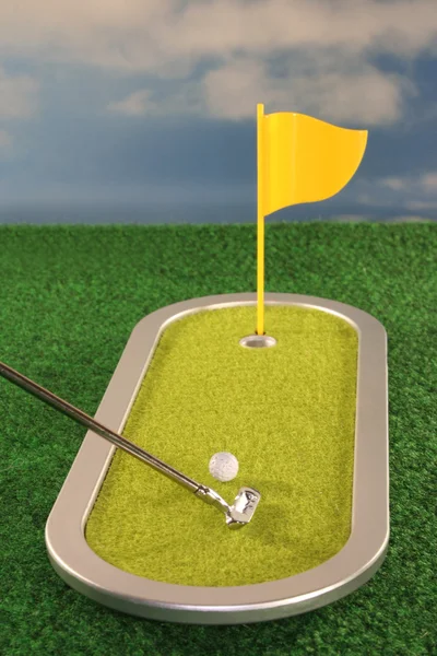 Jogo de golfe — Fotografia de Stock