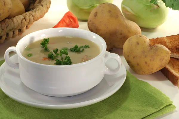 Sopa de patata —  Fotos de Stock