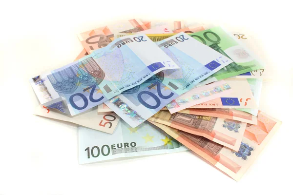 Note in euro — Foto Stock