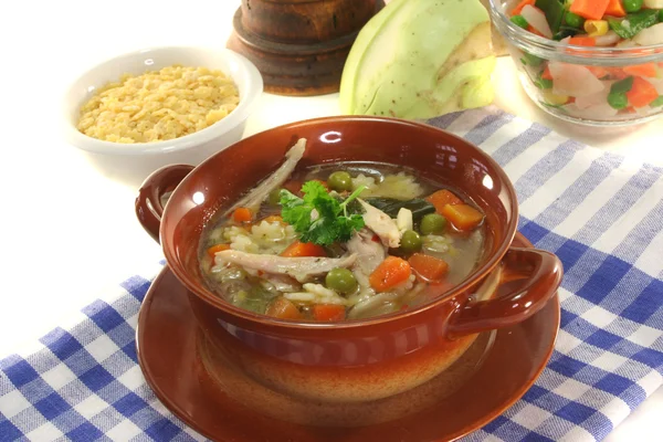 Hühnersuppe — Stockfoto