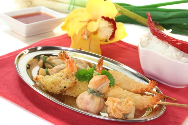 Thai prawns specialties — Stock Photo, Image