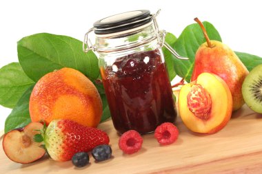 Fruit jam clipart