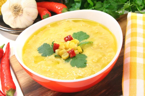 Stock image Corn soup