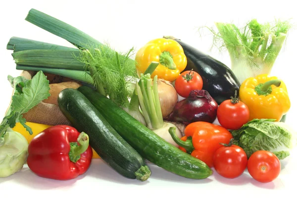 Vegetabiliska shopping — Stockfoto