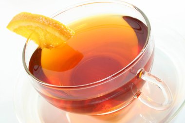 Orange tea clipart