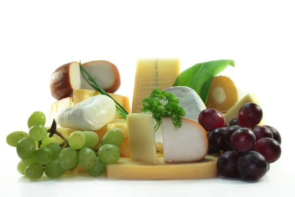 Surtido de quesos — Foto de Stock