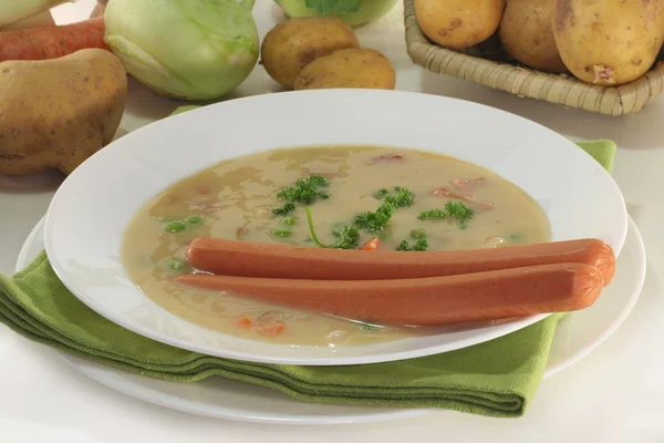 Крем з картопляного супу — стокове фото