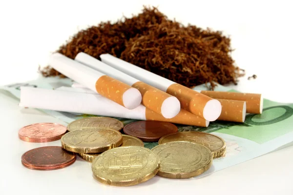 Imposto sobre o tabaco — Fotografia de Stock