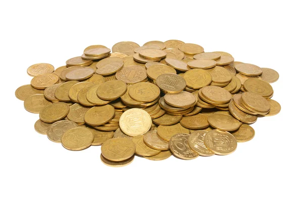 Montón de monedas de oro —  Fotos de Stock