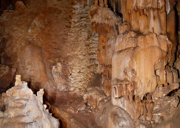 Подробности из пещеры Крым, Украина . — стоковое фото