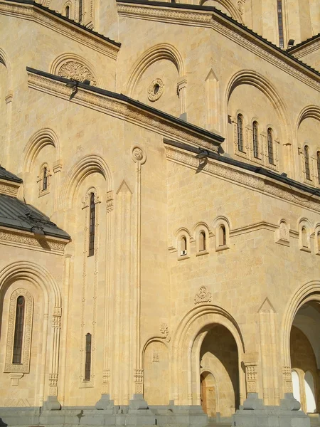 Fasaden av kyrkan — Stockfoto
