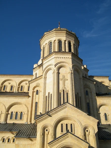 Gevel van de kathedraal van sameba — Stockfoto