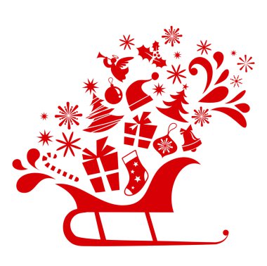 Christmas graphic elements clipart