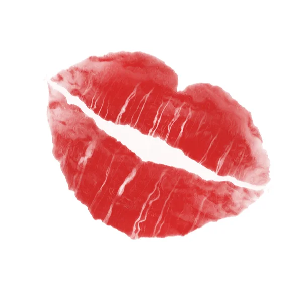 stock image Lipstick traces