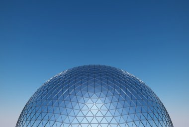 Geodesic dome clipart