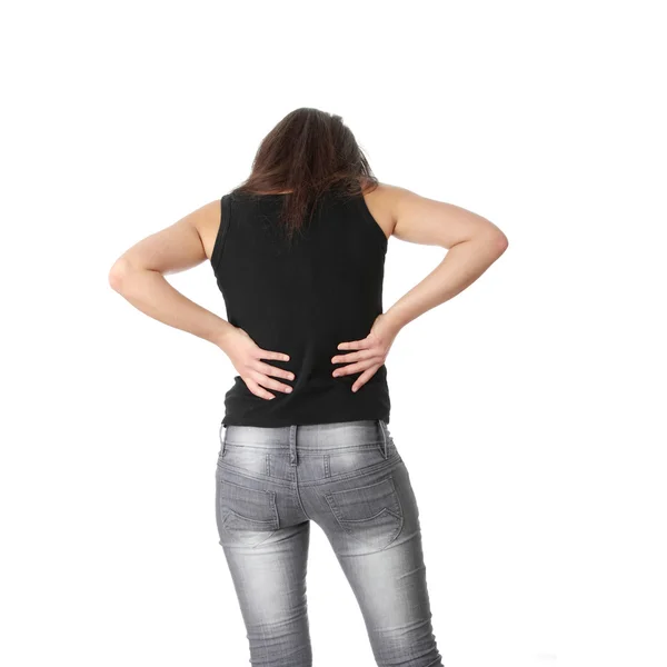 Rückenschmerzkonzept — Stockfoto