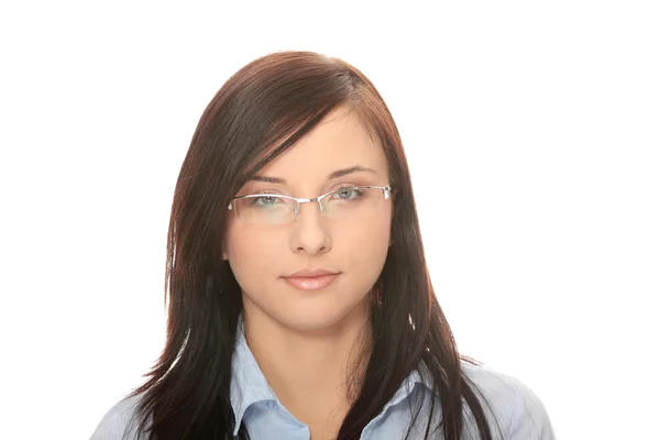 Jonge Kaukasische zakenvrouw — Stockfoto