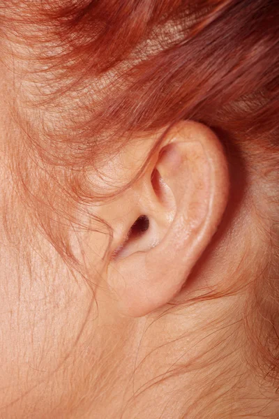 女人的耳朵 — 图库照片