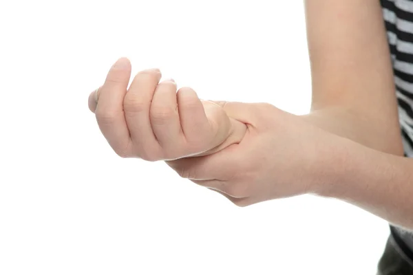 腕关节疼痛概念 — 图库照片