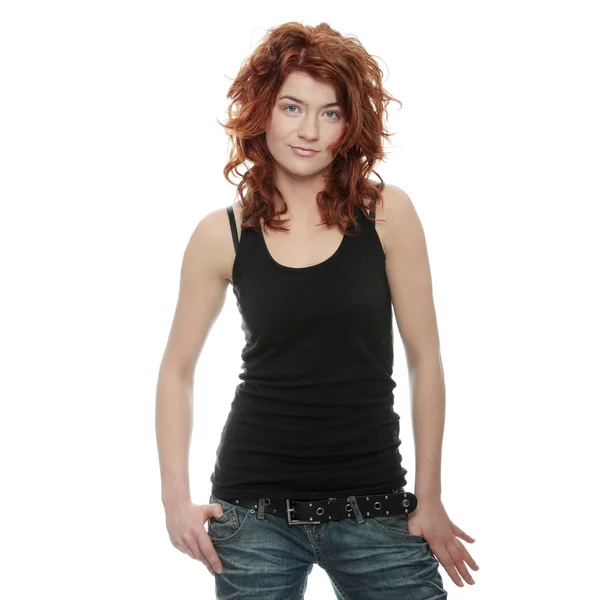 Young caucasian woman — Stock Photo, Image