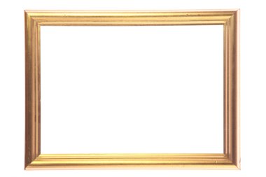 Picture gold frame clipart