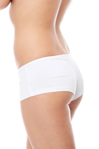 Közelről fotó a női test oldalnézetből — Stock Fotó