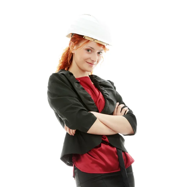 Portret pracownika kobieta przekonany — Zdjęcie stockowe