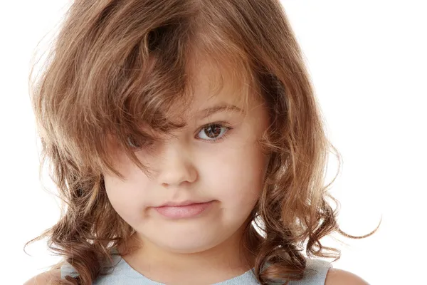 Portret van een 5-jarige meisje — Stockfoto