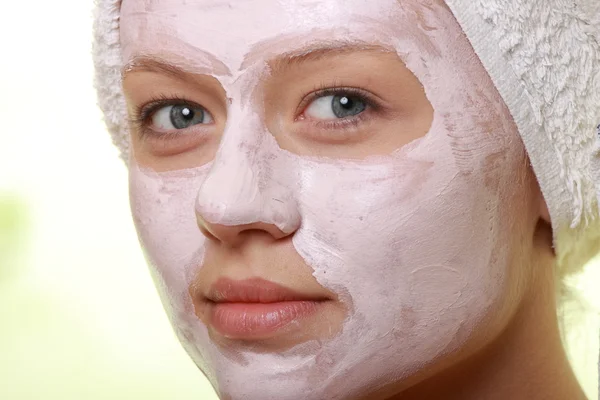Bellezza mascherata - trattamento viso — Foto Stock