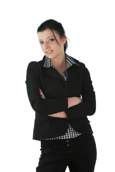 Business woman isolated — Stock Photo, Image