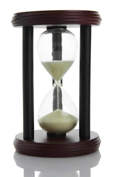 Timglas räknar tiden — Stockfoto