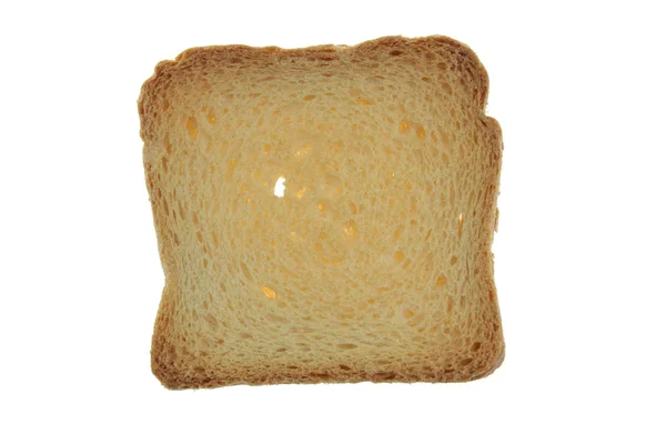 Teljes kiőrlésű kenyér szelete — Stock Fotó