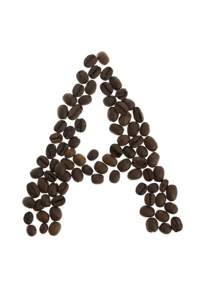 Coffe Brev Isolerad Vit Bakgrund — Stockfoto