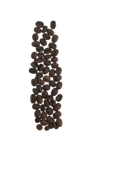 Kahve harf ı — Stok fotoğraf