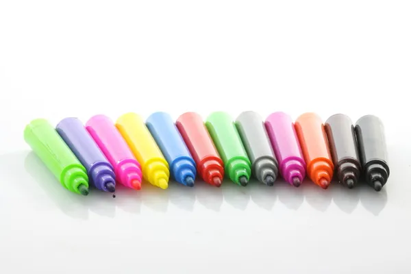 12 markers — Stock Photo, Image