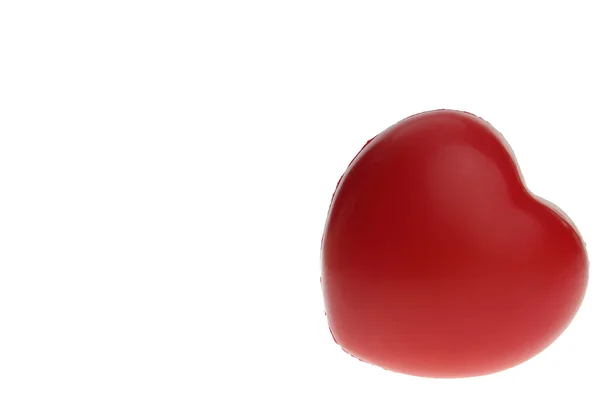 Антистрессовый шар в форме сердца — стоковое фото