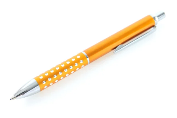 Metalic Pen Isolated White Background — Stock Photo, Image