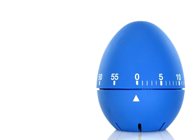 Mavi yumurta zamanlayıcı — Stok fotoğraf