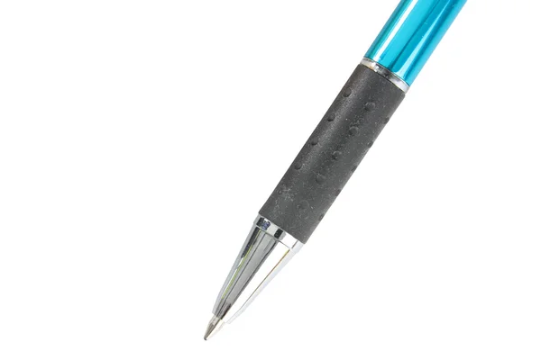 Penna metallica isolata — Foto Stock