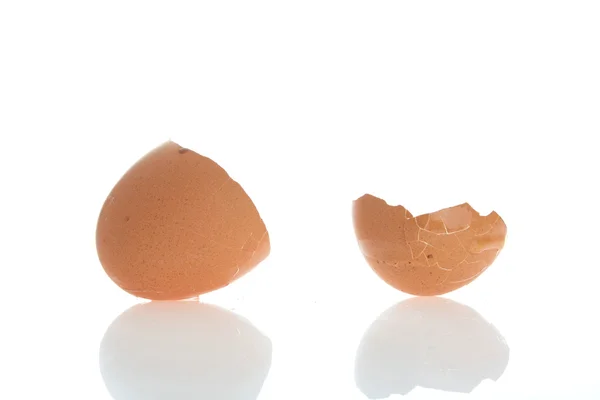 Cracked Eggshell — Stock Photo, Image