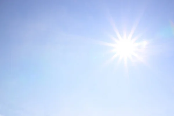 Солнечный Фон Неба — стоковое фото