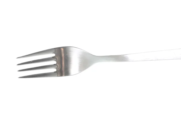 Fork isolated on white — Stock Photo, Image