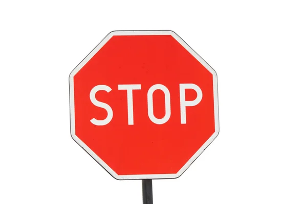 Verkeersbord - stop — Stockfoto