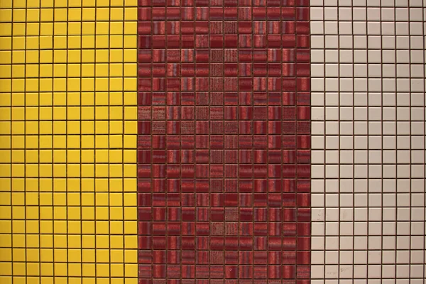 stock image Glazed tile (mosaik) background, texture