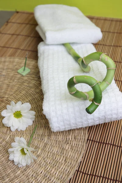 Spa design with bamboo — Stock Photo, Image