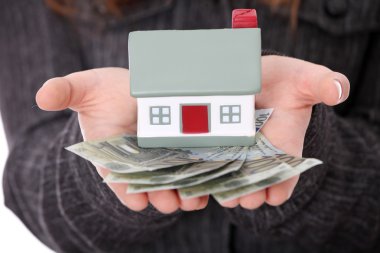 Real estate loan concept clipart