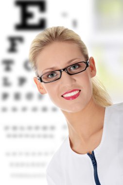 Ophthalmologist clipart